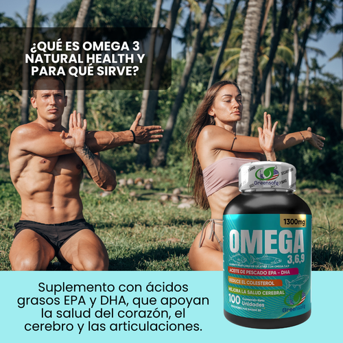OMEGA 3,6,9 salud cerebral 100und X2